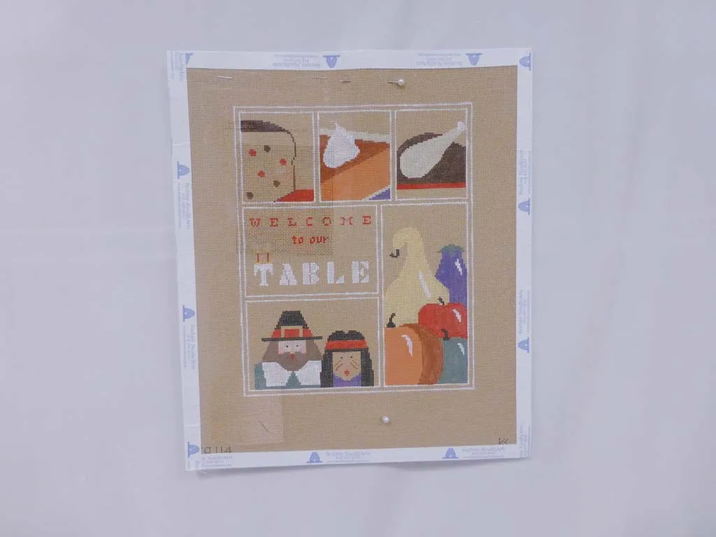 * Kathy Schenkel Designs SA114 Thanksgiving Sampler