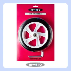 200mm Wheel - White