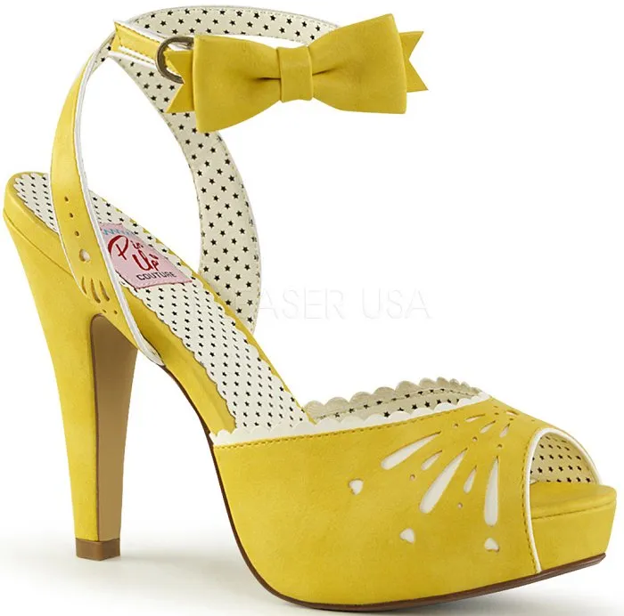 4 1/2" Pin-Up Peep Toe Pump (BETTIE-01 Final Sale)