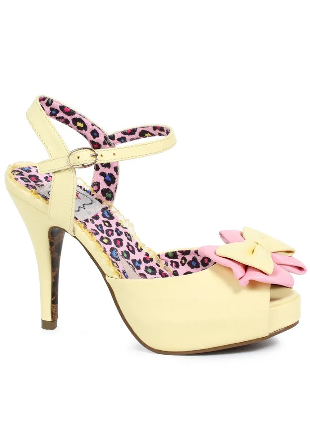 4 Peep Toe Boe Detail Pump