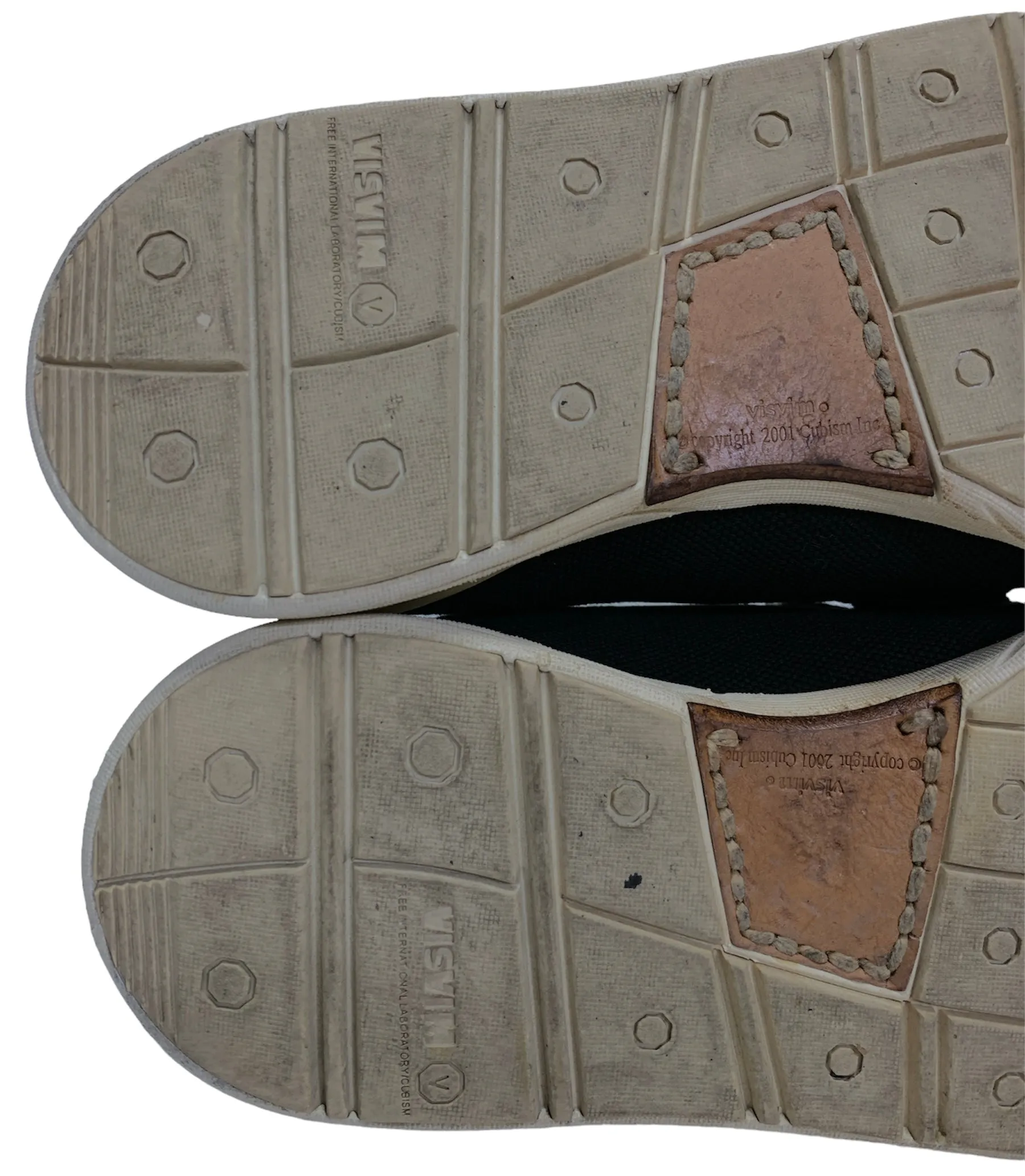 [8] Visvim Abarth Moc-Folk Canvas Horesebit Loafers