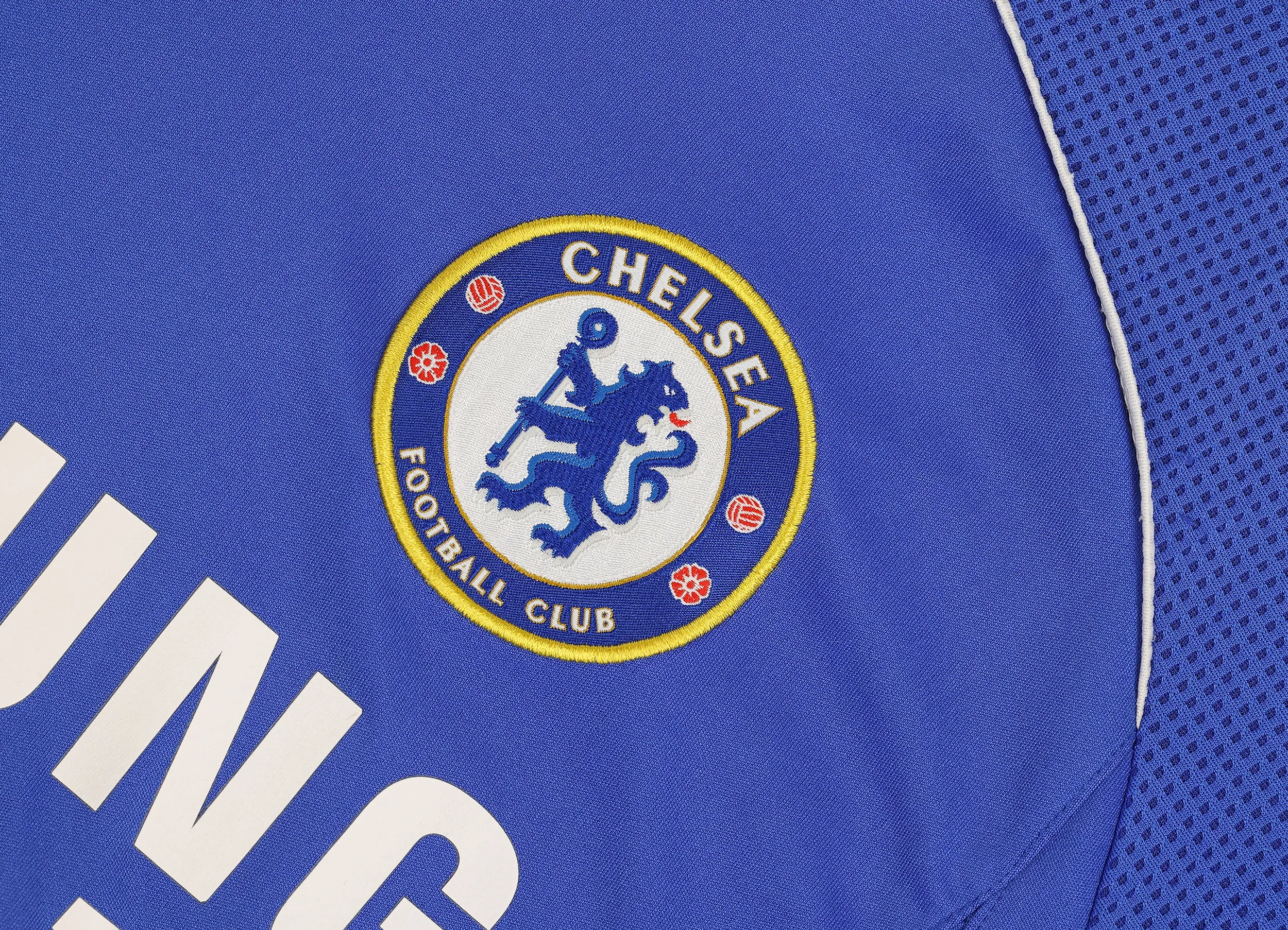 Adidas Chelsea 2006 Terry Home Football Shirt - Blue - M