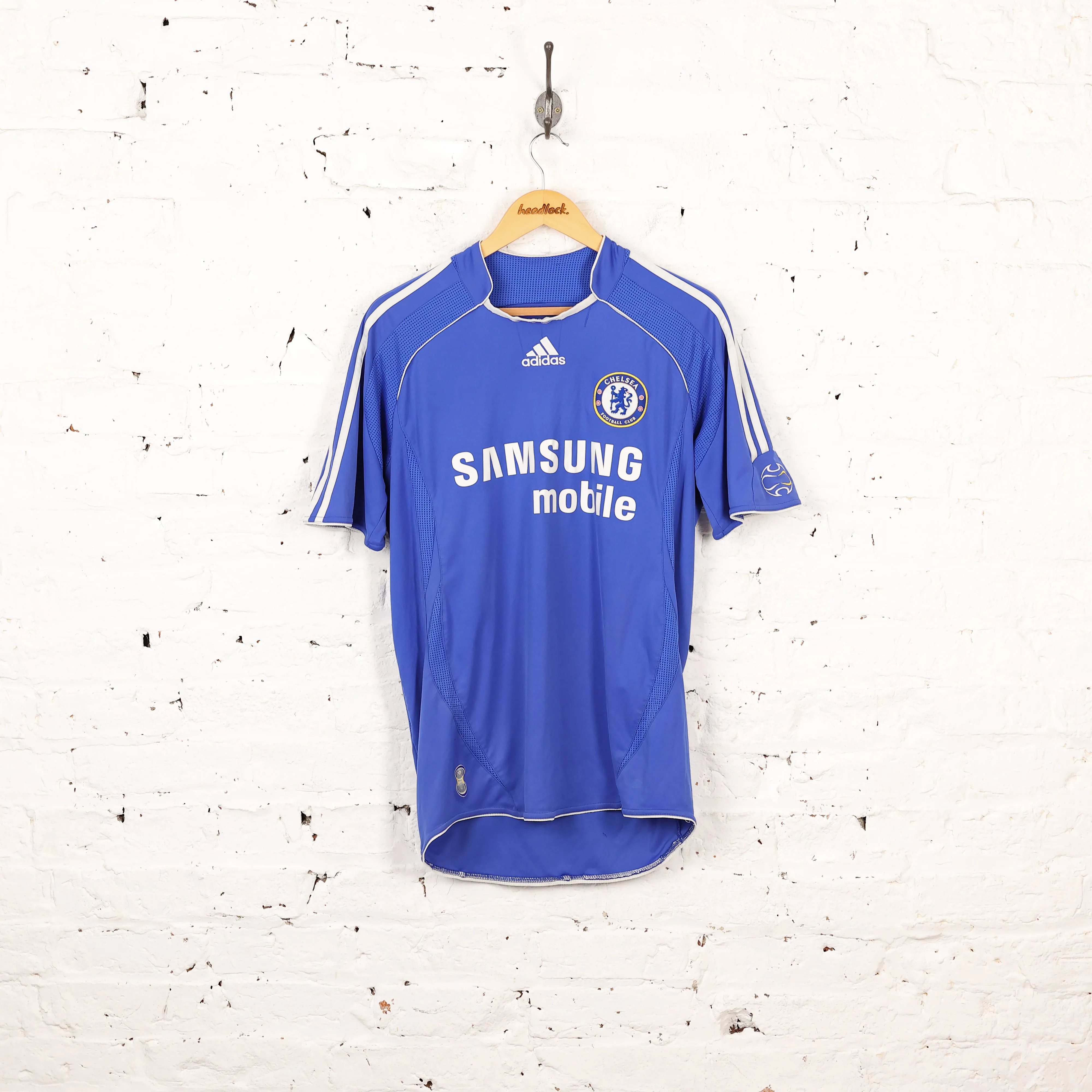 Adidas Chelsea 2006 Terry Home Football Shirt - Blue - M
