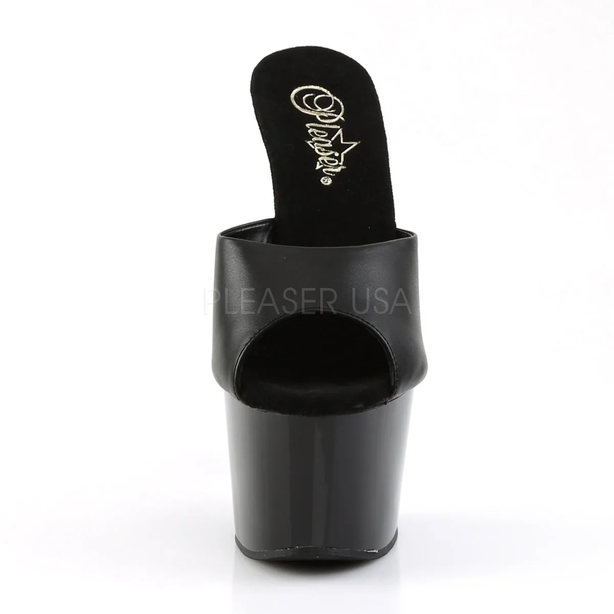ADORE-701  Black Leather/ Black