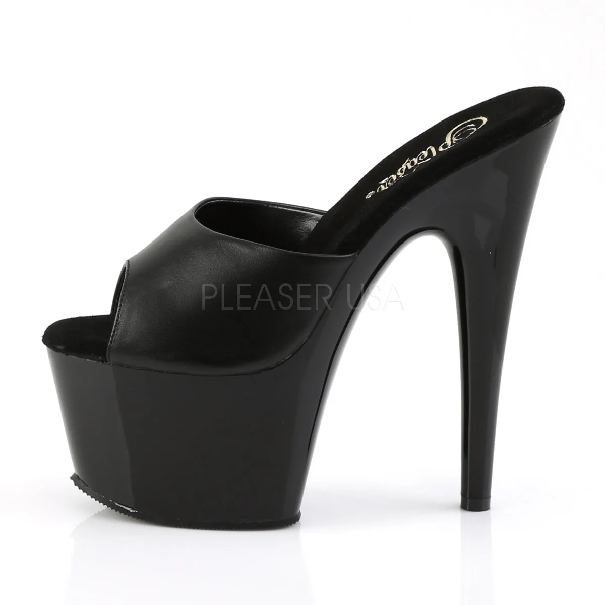ADORE-701  Black Leather/ Black