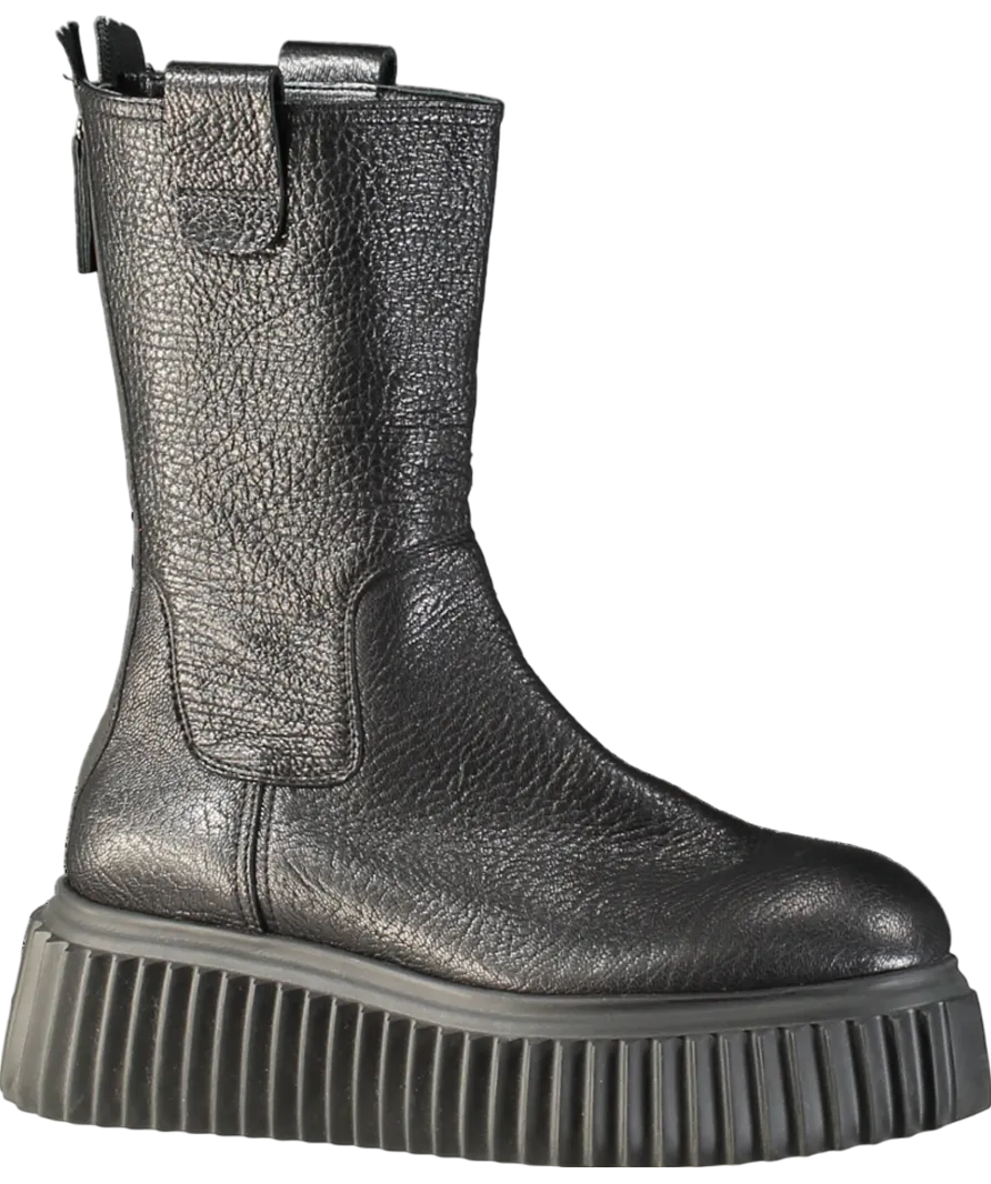 AGL Black Milagros Leather Ankle Boot UK 5 EU 38 👠