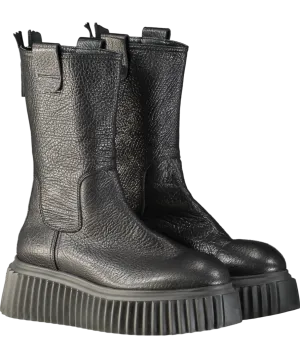 AGL Black Milagros Leather Ankle Boot UK 5 EU 38 👠