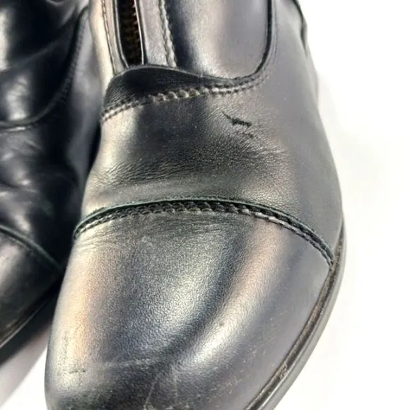 Ariat Heritage IV Zip Paddock Chelsea Boot EquestrianRider Black Leather Youth 3