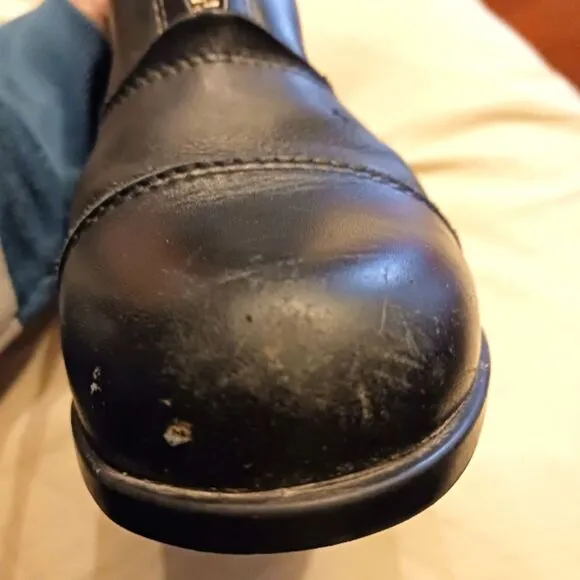 Ariat Heritage IV Zip Paddock Chelsea Boot EquestrianRider Black Leather Youth 3