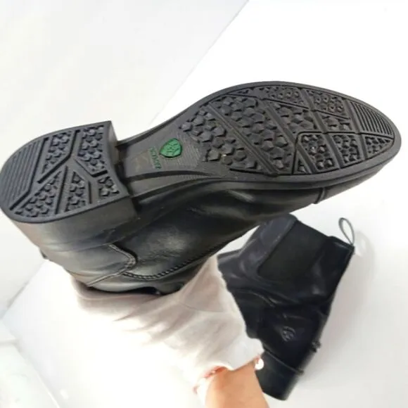 Ariat Heritage IV Zip Paddock Chelsea Boot EquestrianRider Black Leather Youth 3