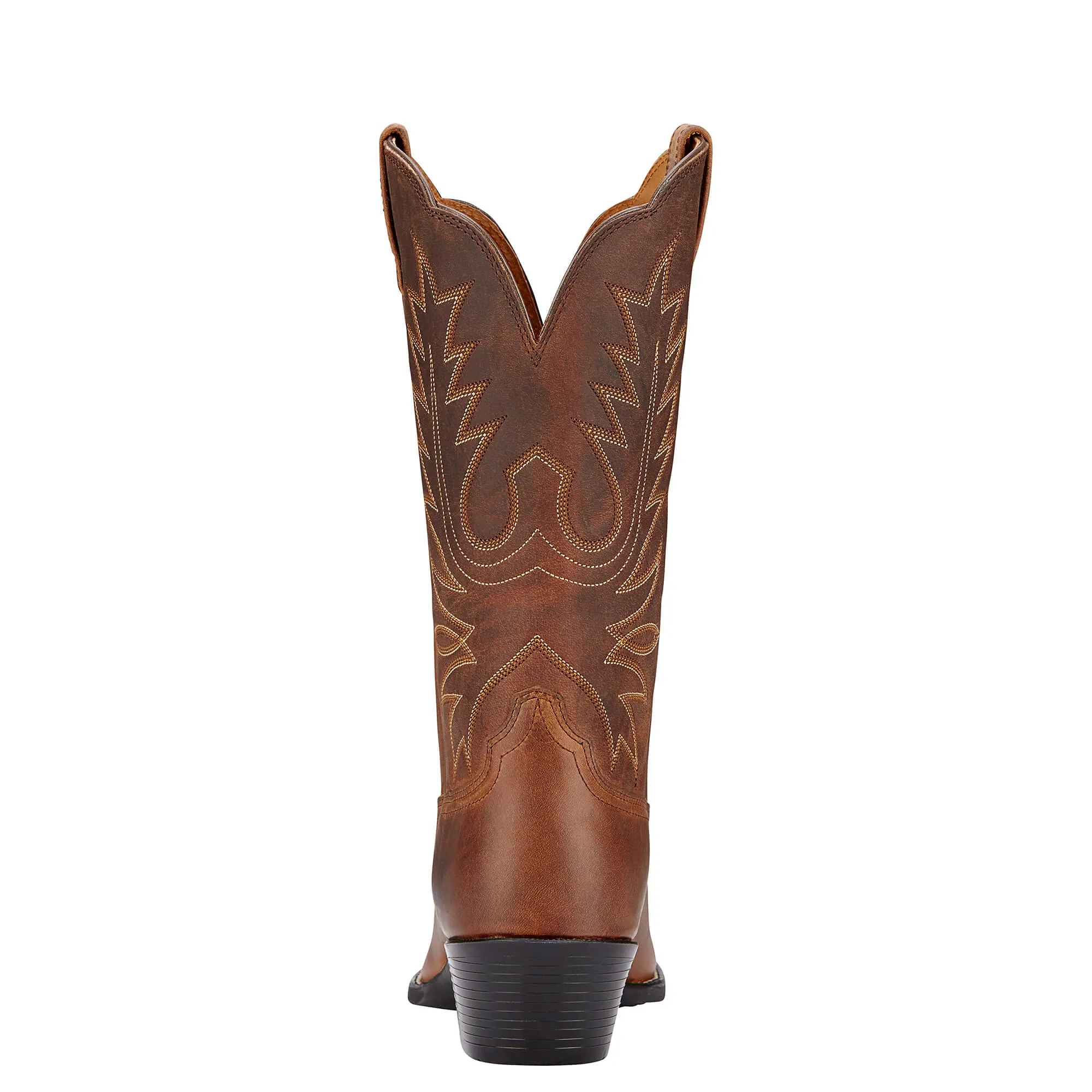 Ariat Womens Heritage Western R-toe - Brown