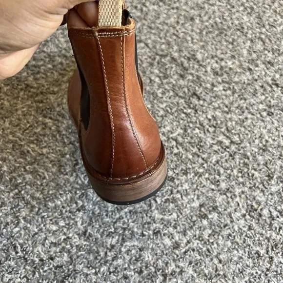 ASTORFLEX Bitflex Chelsea Boot Camel Brown Leather 45 US 12 LEFT SHOE ONLY READ