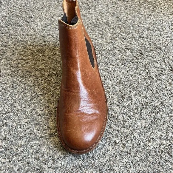 ASTORFLEX Bitflex Chelsea Boot Camel Brown Leather 45 US 12 LEFT SHOE ONLY READ