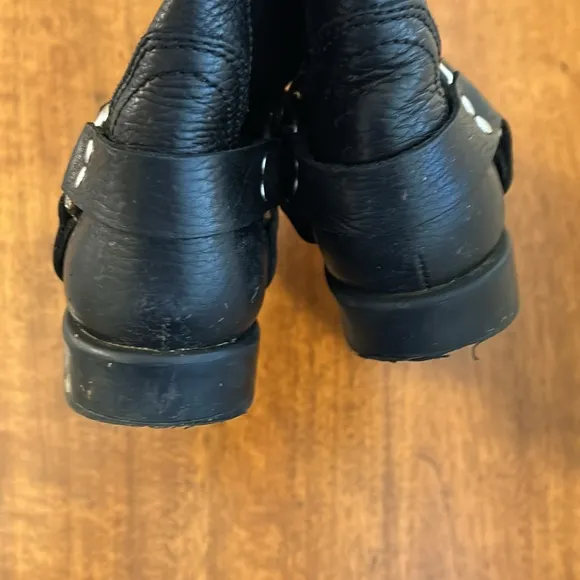 Authentic Yourh Size Frye Harness Moto Boots