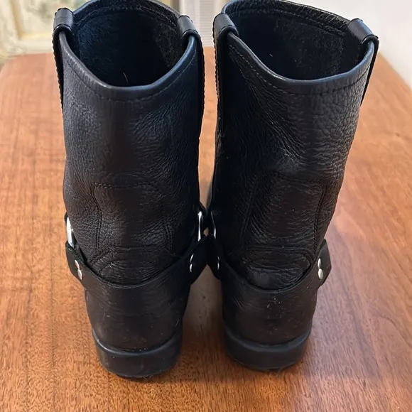 Authentic Yourh Size Frye Harness Moto Boots