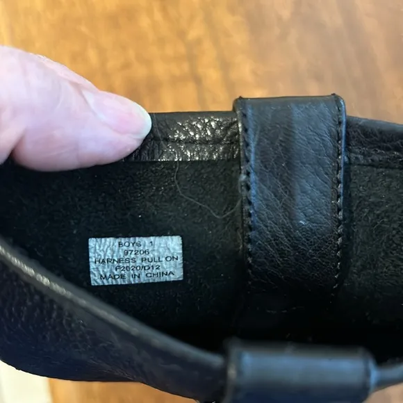Authentic Yourh Size Frye Harness Moto Boots