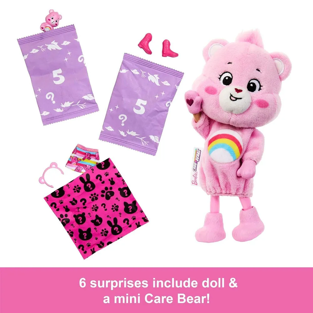 Barbie Cutie Reveal Care Bears 6 Surprises