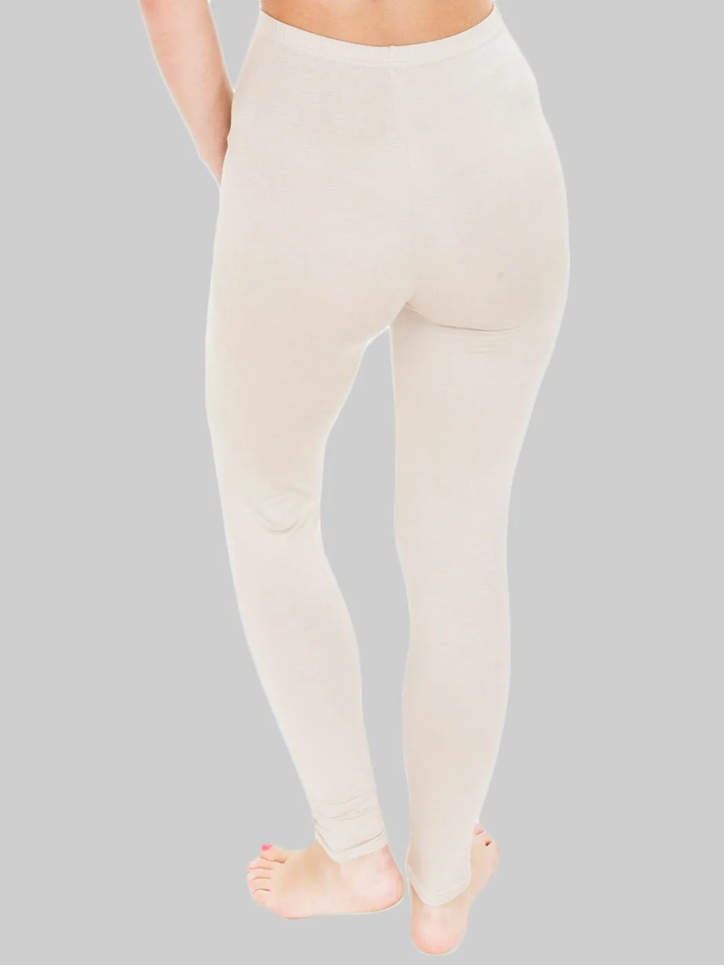 Basic Plain Full Length Legging