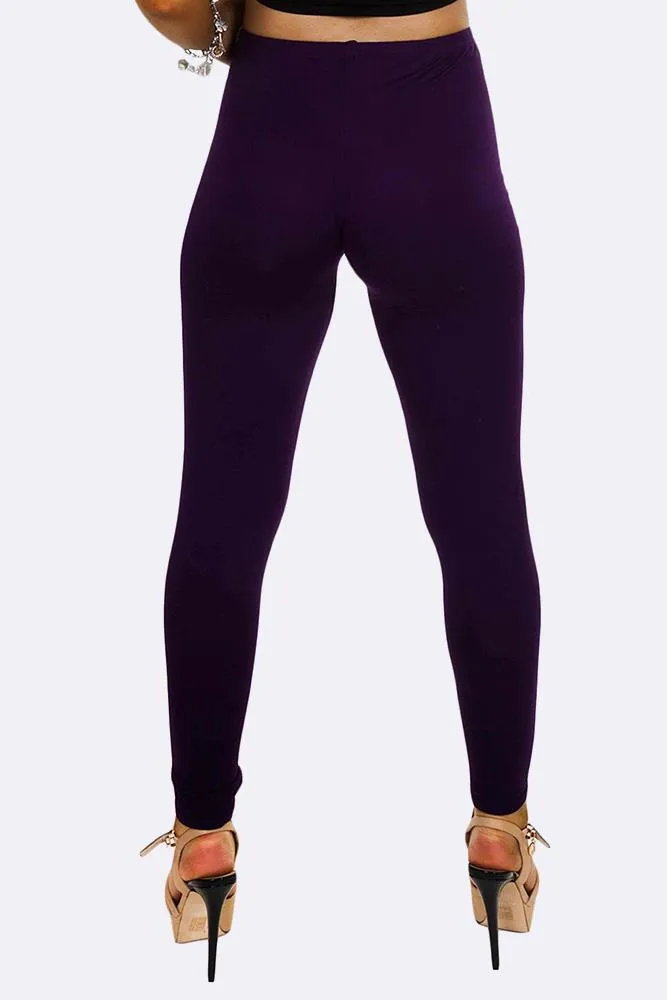 Basic Plain Full Length Legging