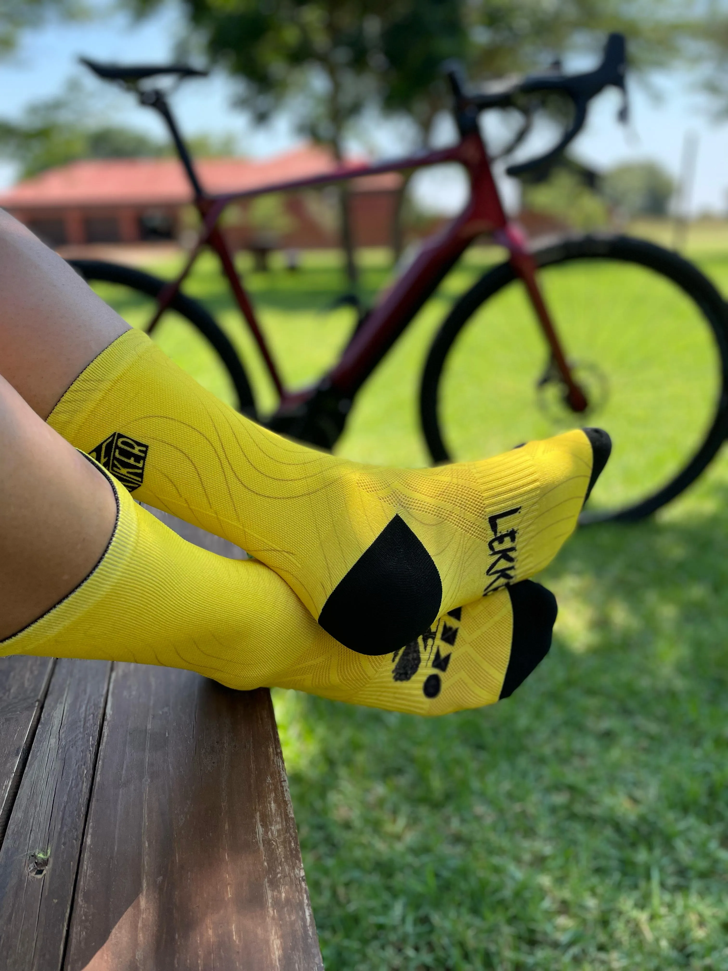 Be Lekker All yellow (Be Lekker Club V2 ) Socks