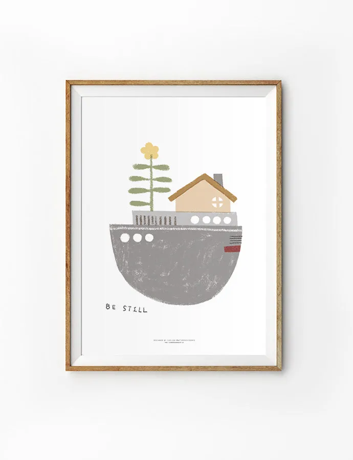 Be Still {Poster}