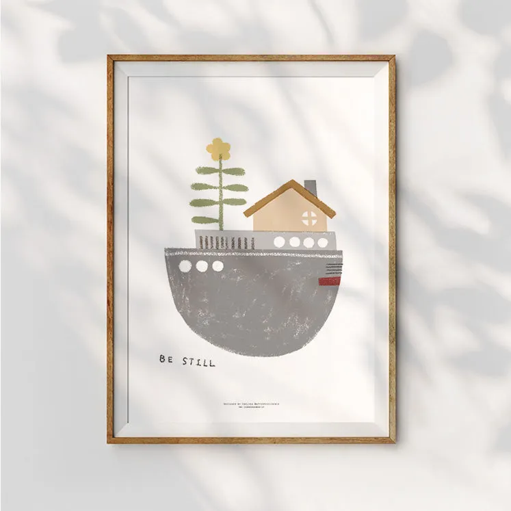 Be Still {Poster}