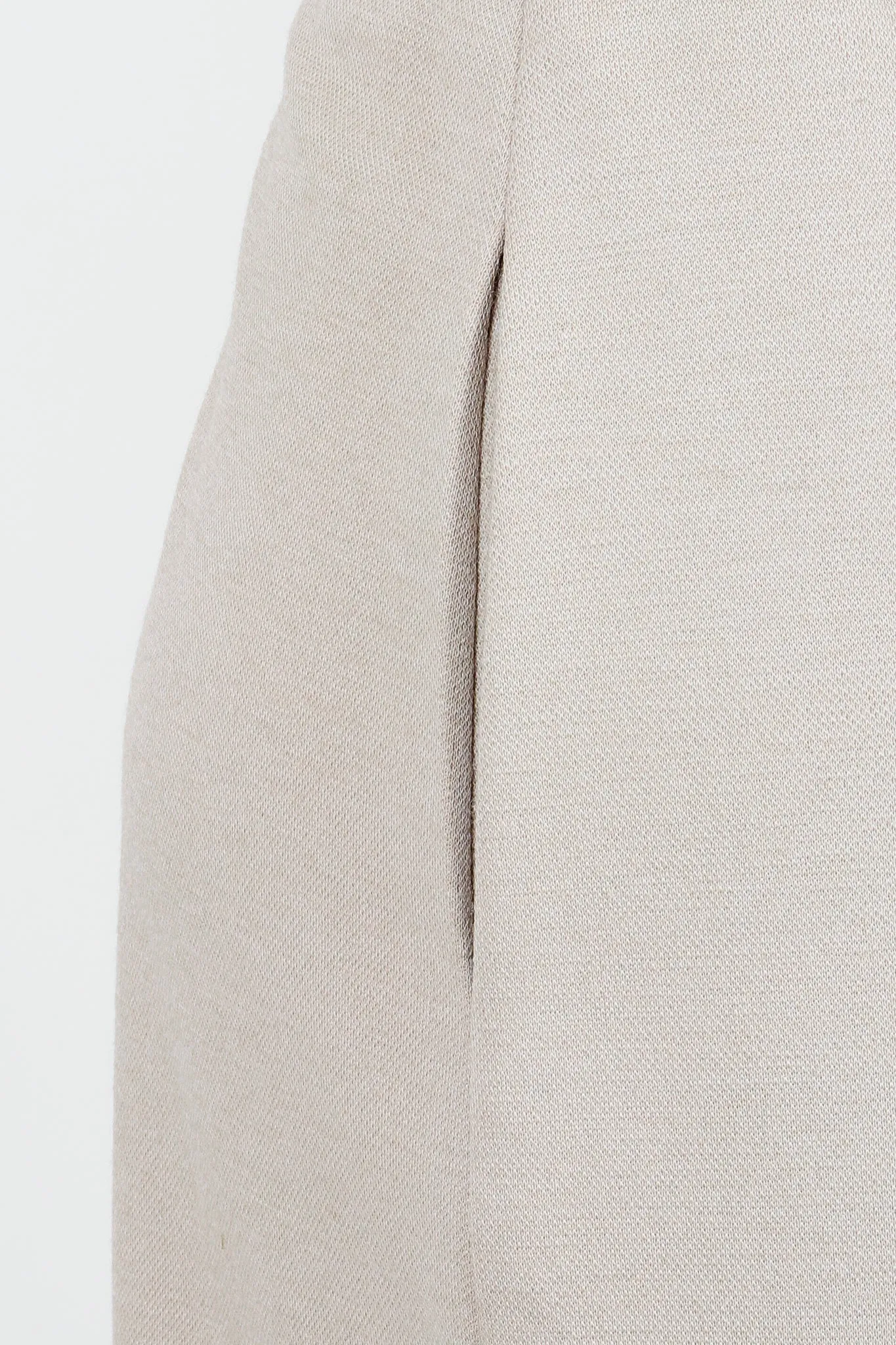 Beige Knit Sweater & Short Set