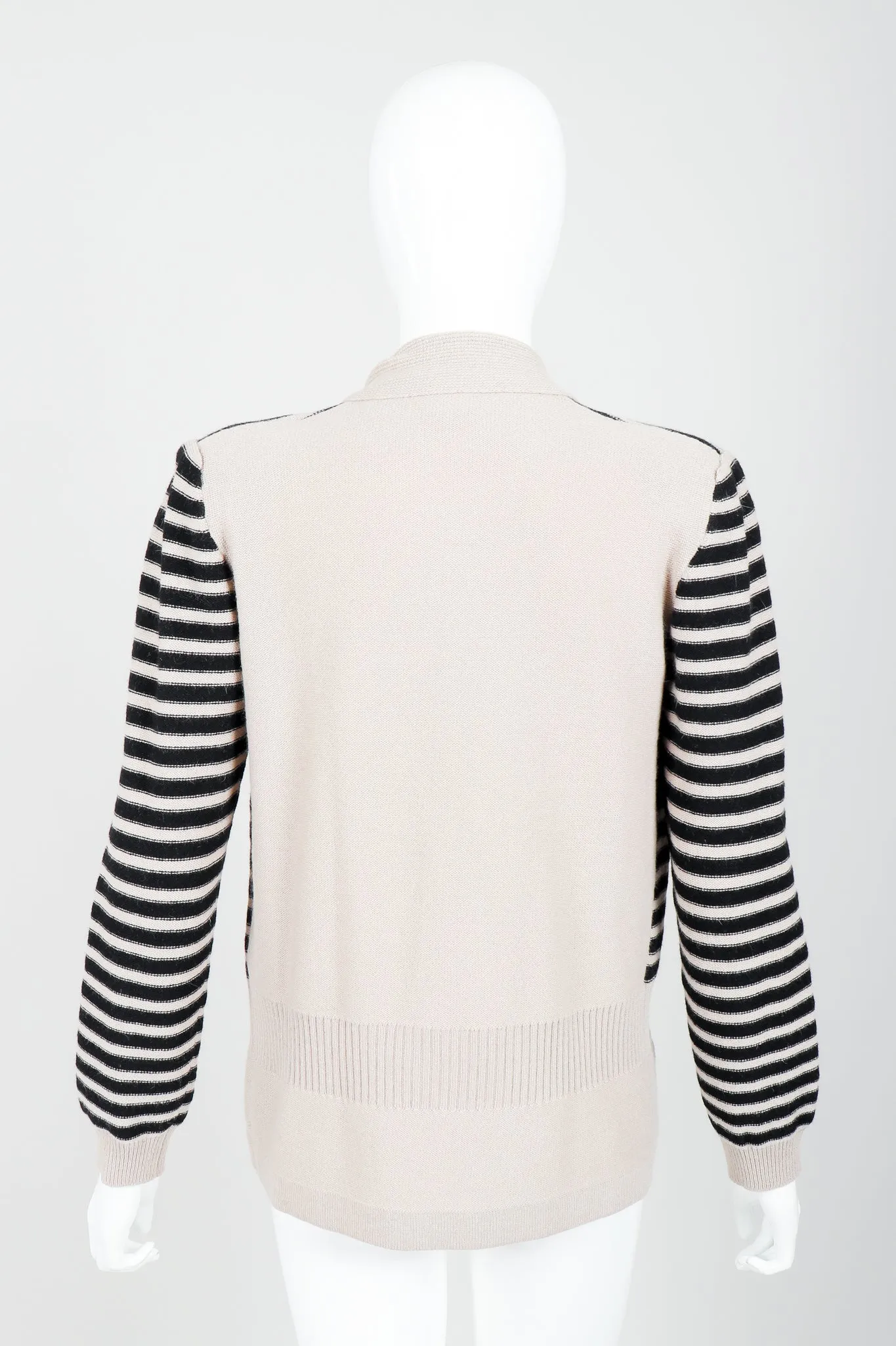 Beige Knit Sweater & Short Set
