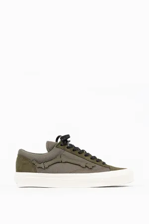 BLENDS X VANS VAULT OG STYLE 36 LX MAGIC TAPE GREEN MARSHMALLOW INFO