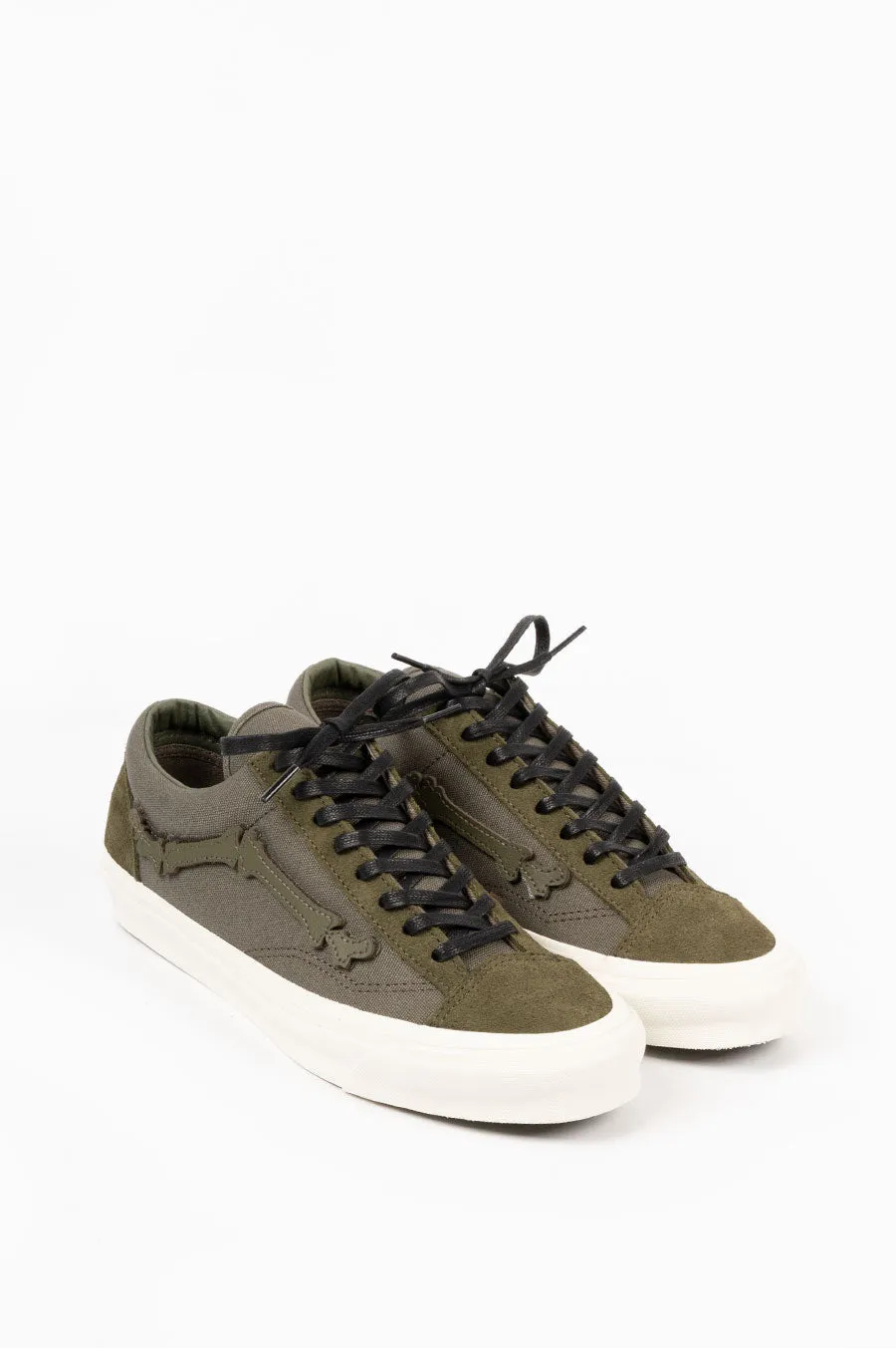 BLENDS X VANS VAULT OG STYLE 36 LX MAGIC TAPE GREEN MARSHMALLOW INFO
