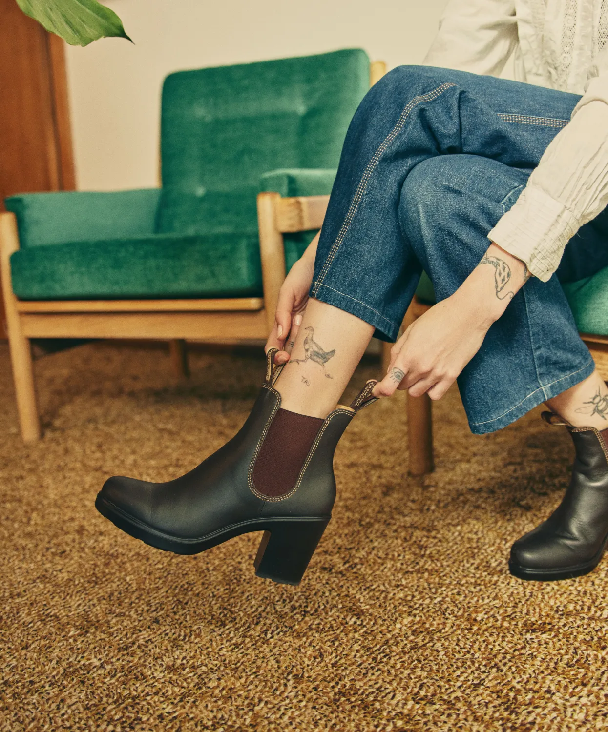 Blundstone 2366 High Heel Boot Brown