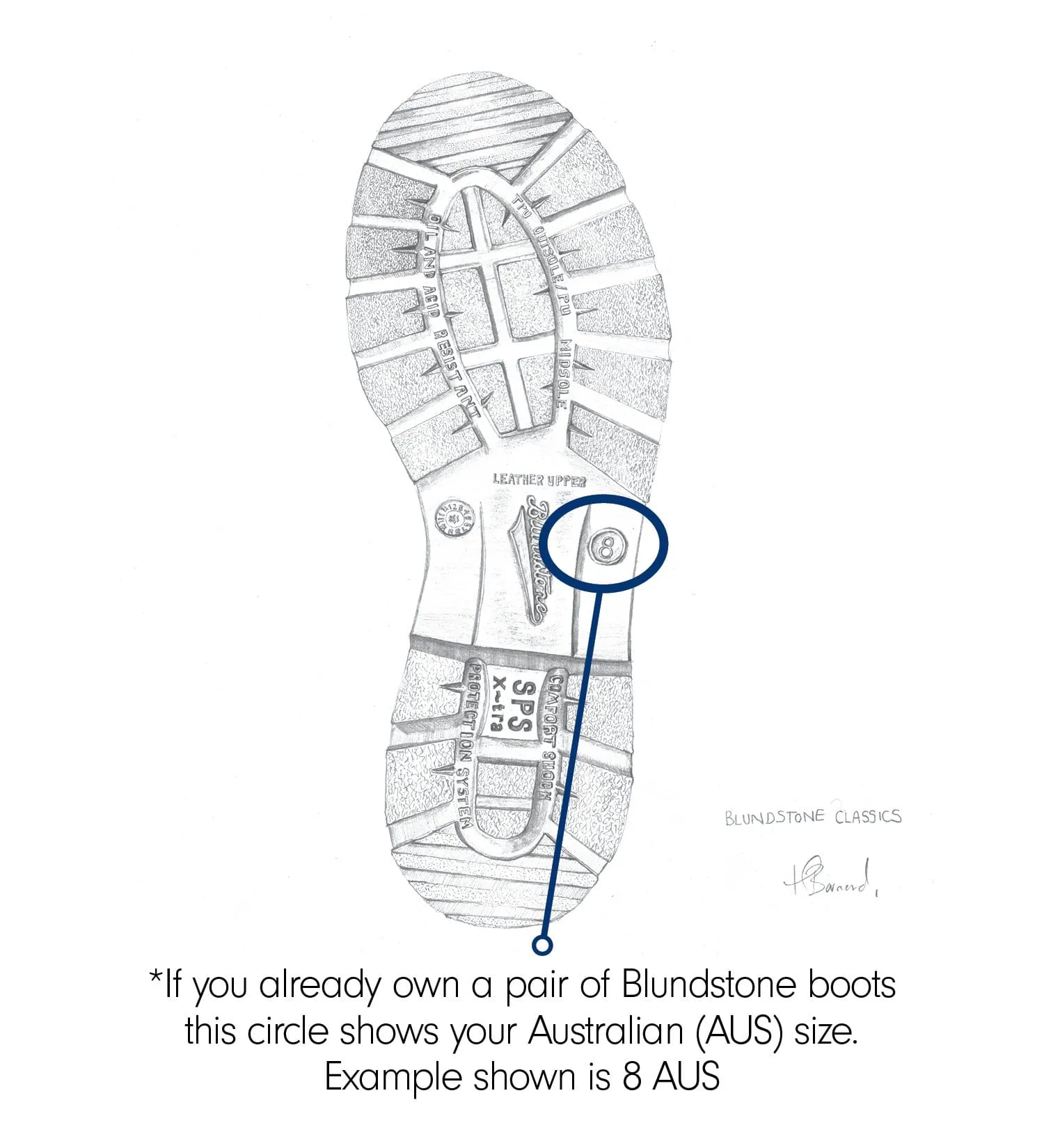 Blundstone Comfort Classic Footbeds