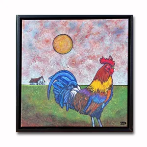 Break of Day 18X18 Framed Giclee