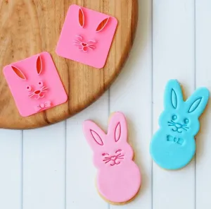 Bunny Face Cookie Stamp Set