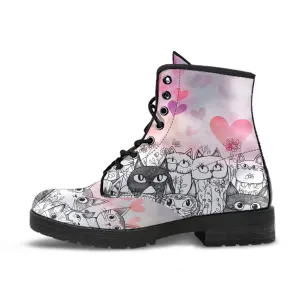 Cats Doodle Boots