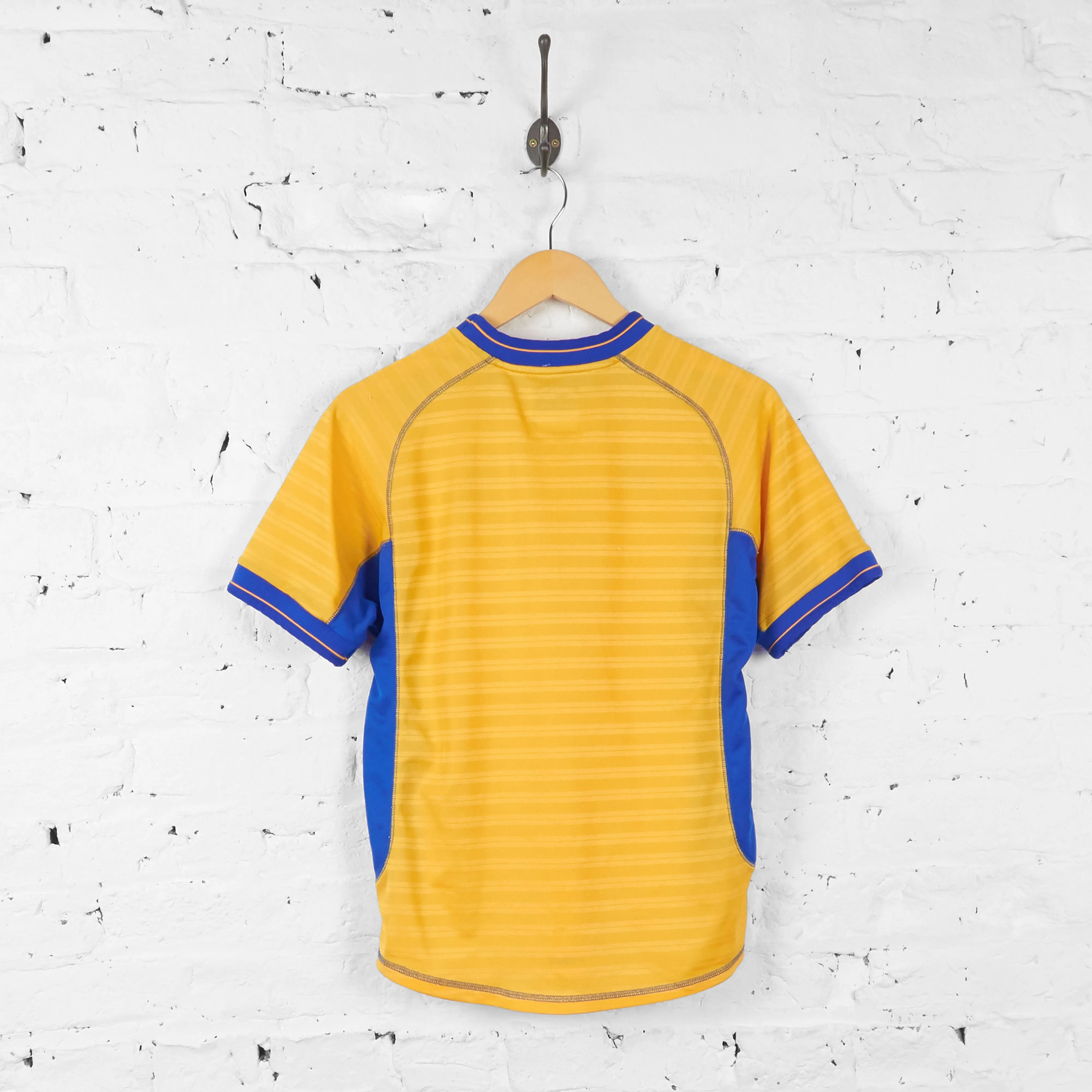 Chelsea 2000 Umbro Away Football Shirt - Yellow - L Boys