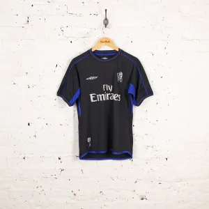 Chelsea 2002 Away Football Shirt - Black - S