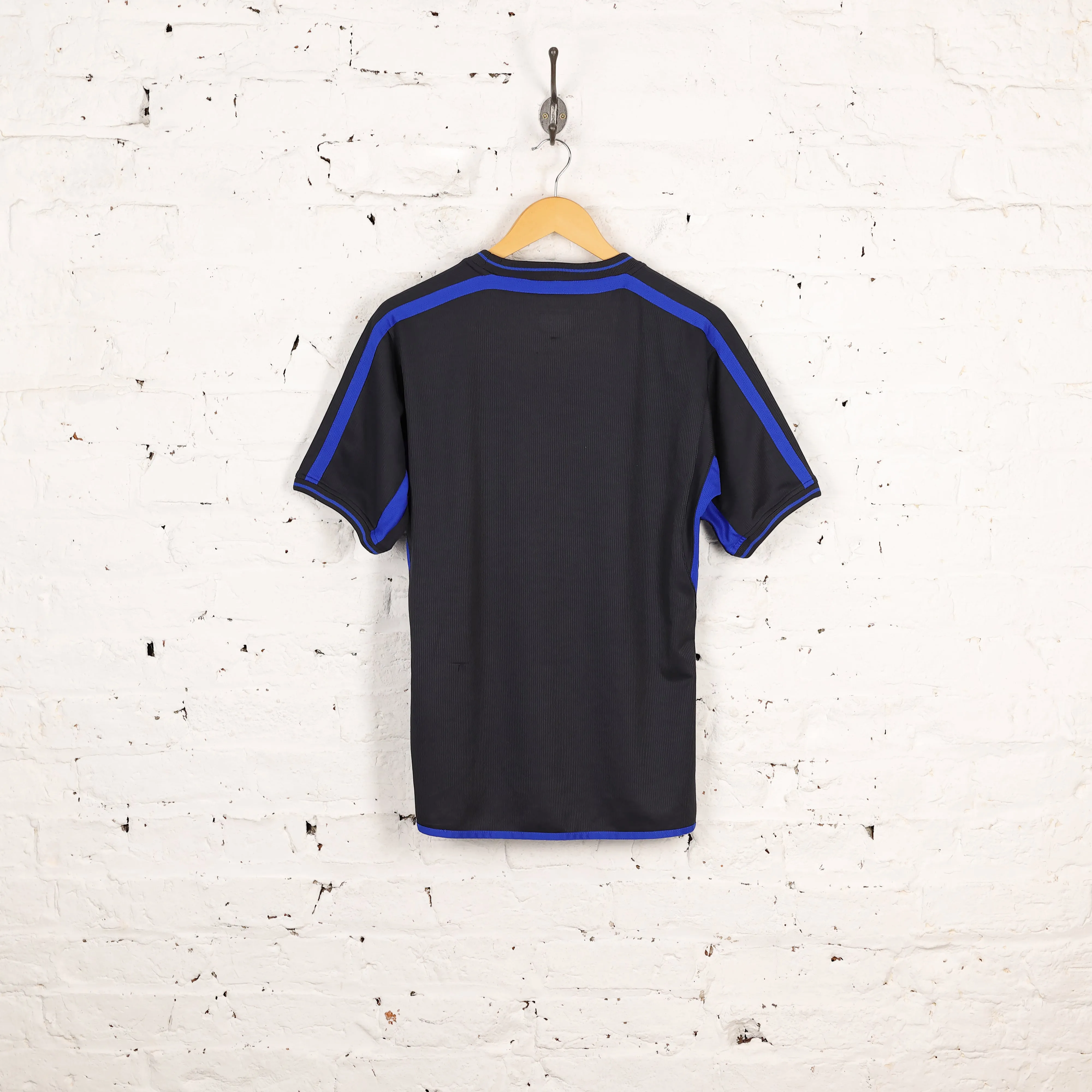 Chelsea 2002 Away Football Shirt - Black - S