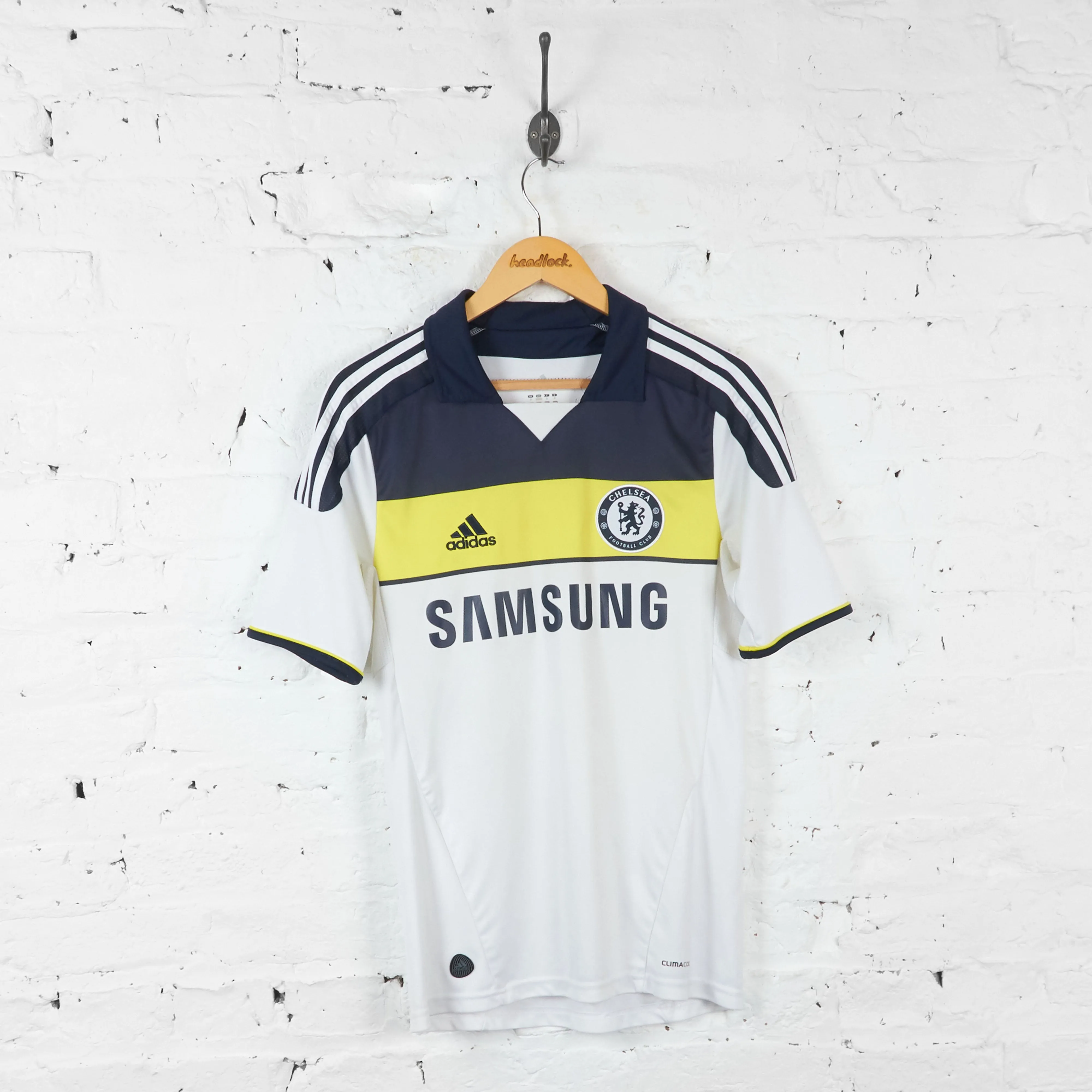 Chelsea 2011 Adidas Third Football Shirt - White - S