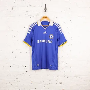 Chelsea Adidas 2008 Home Football Shirt - Blue - M