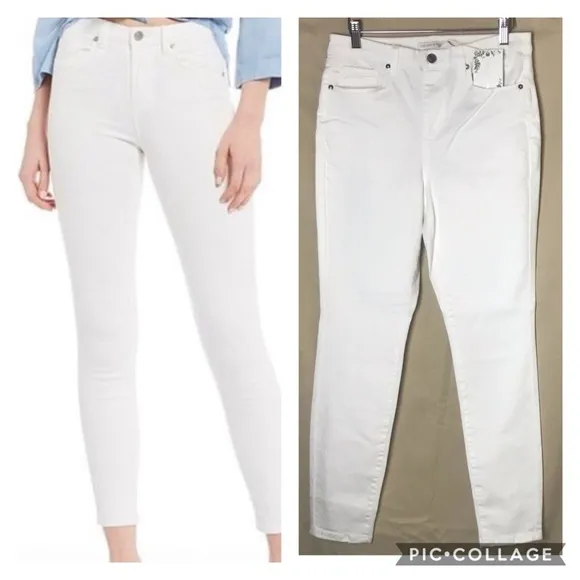 CHELSEA &amp; VIOLET Vodka Soda High Rise Skinny 30