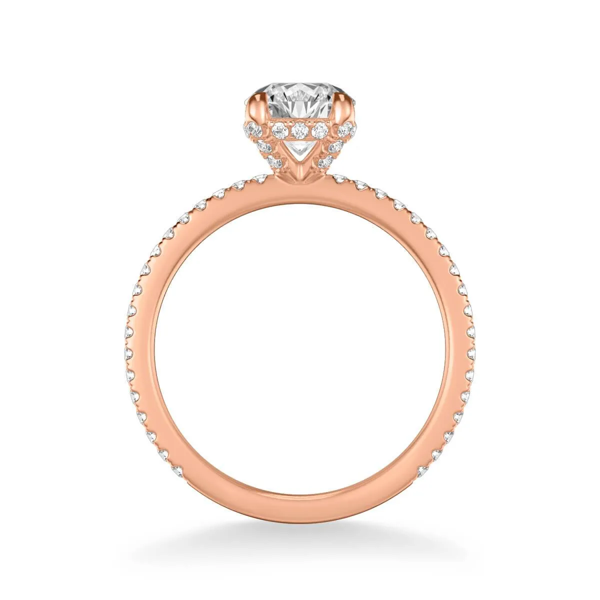 Chelsea Classic Side Stone Diamond Engagement Ring