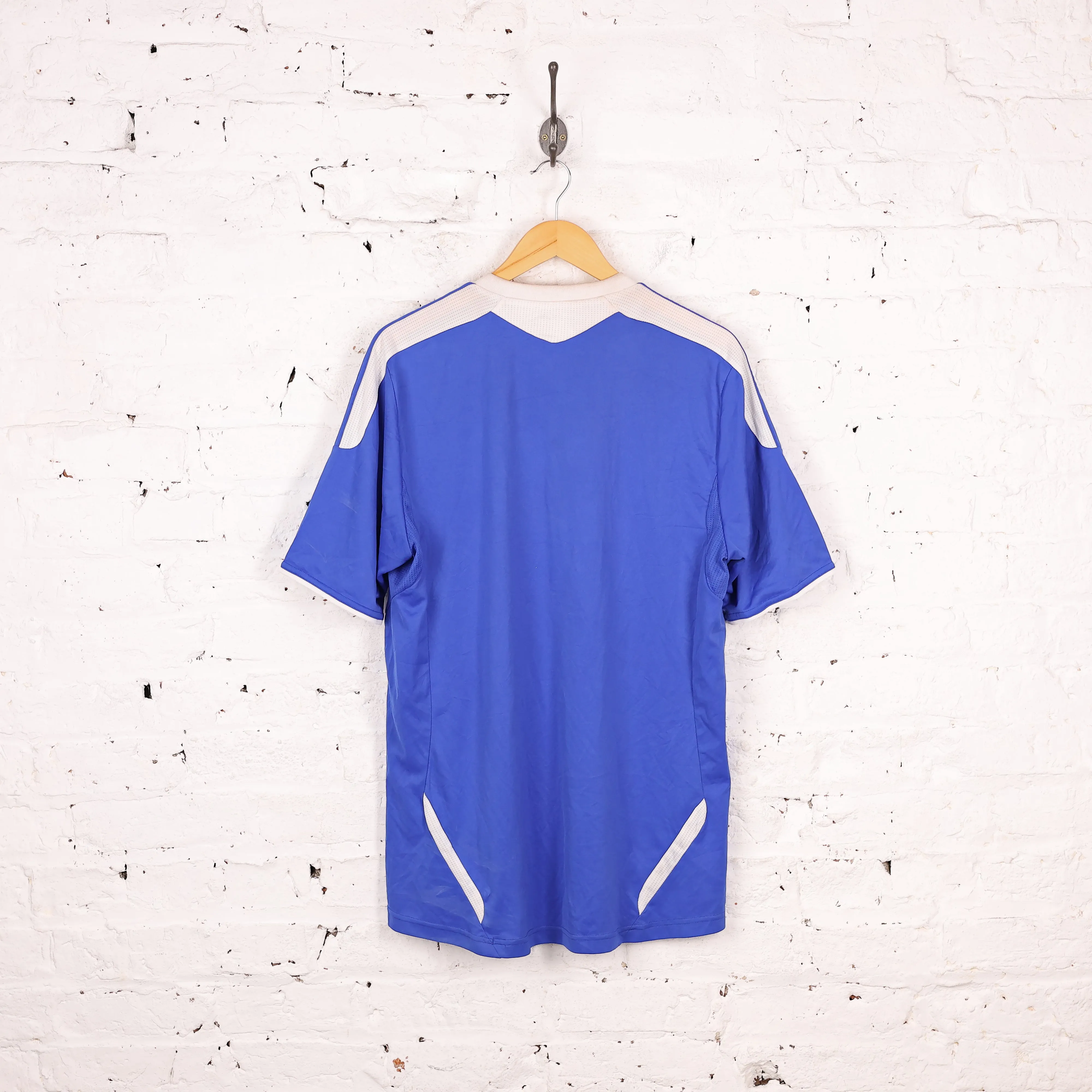 Chelsea FC 2011 Adidas Home Football Shirt - Blue - L