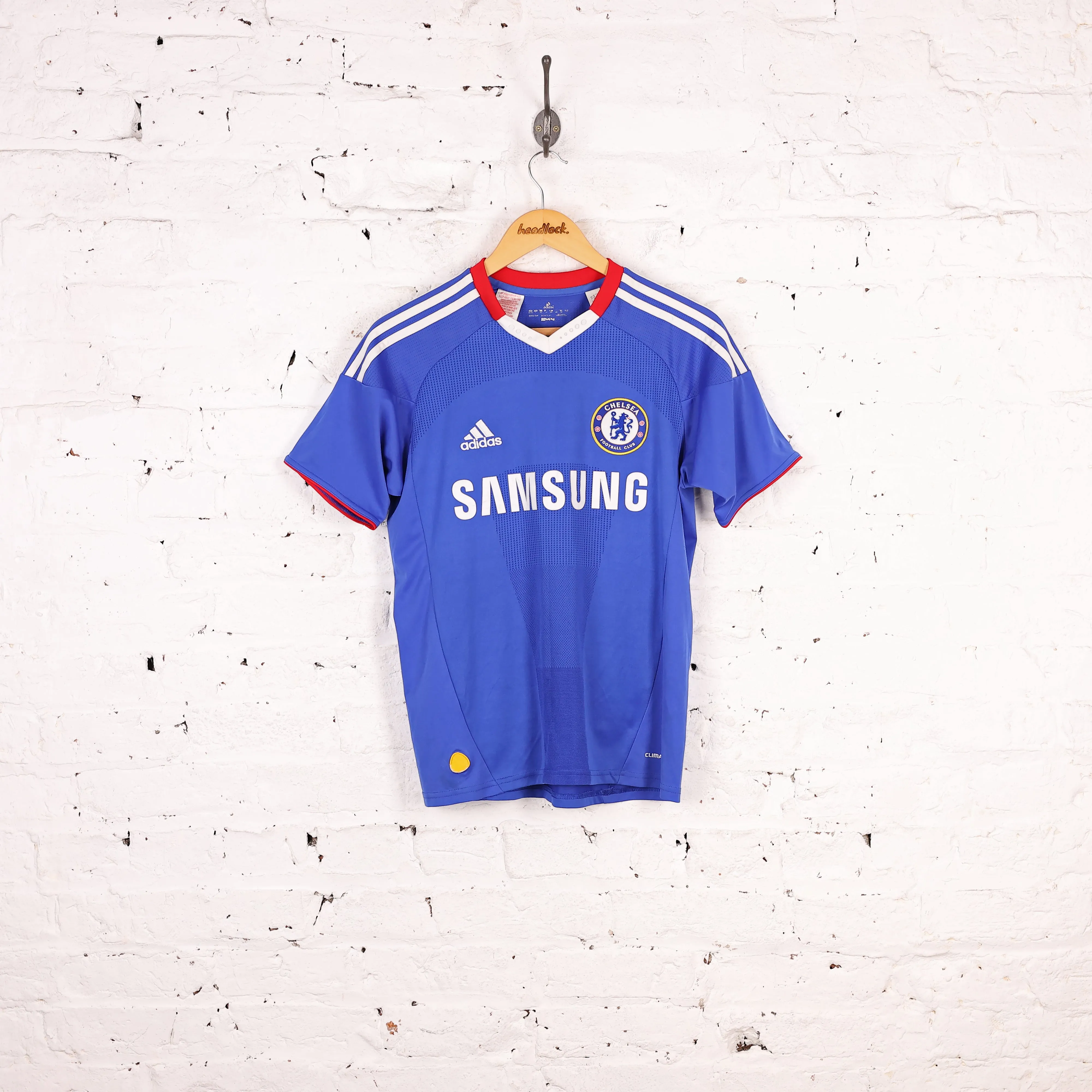 Chelsea FC 2011 Adidas Home Football Shirt - Blue - S