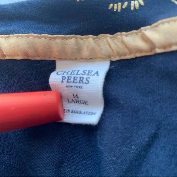 Chelsea Peers DEER PRINT SET - Pyjama set - navy‎ Size Large 14