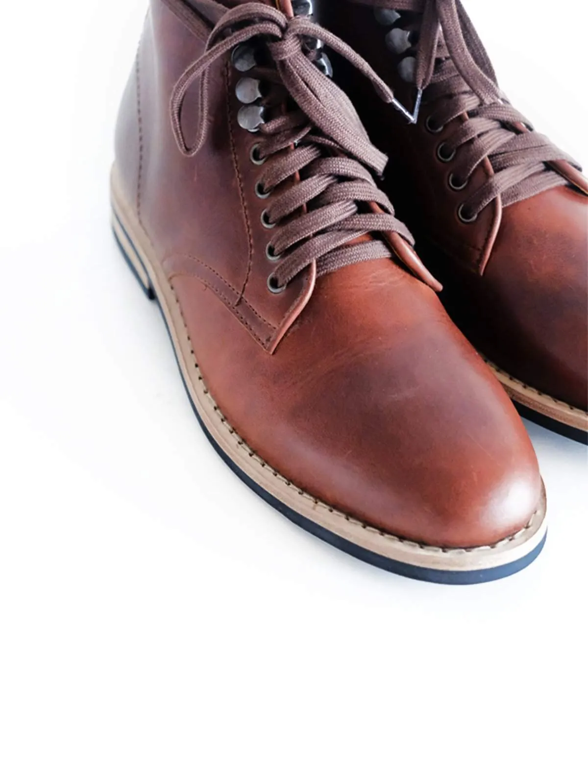 Chevalier Derby Boots Brown Chromexcel