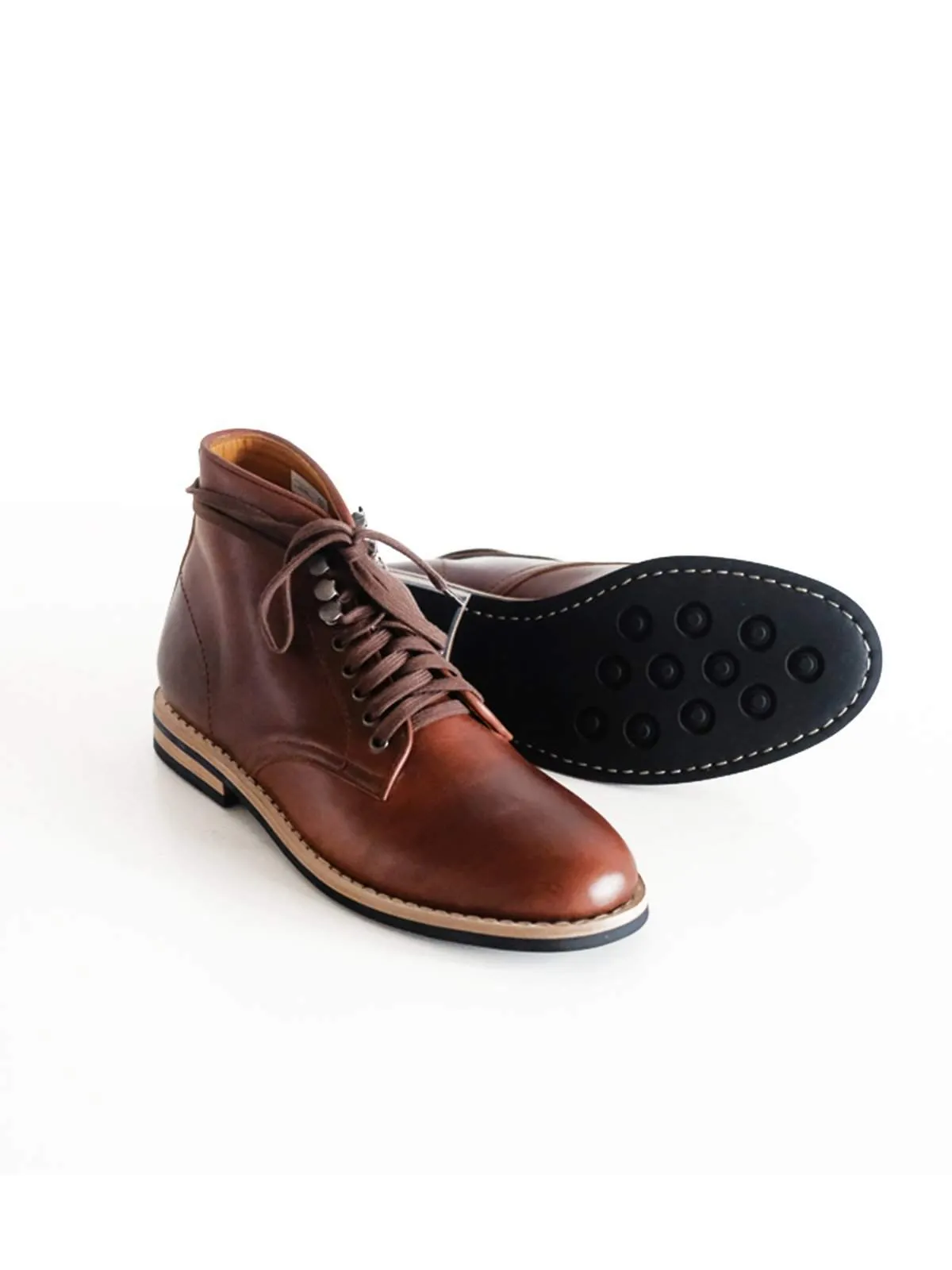Chevalier Derby Boots Brown Chromexcel