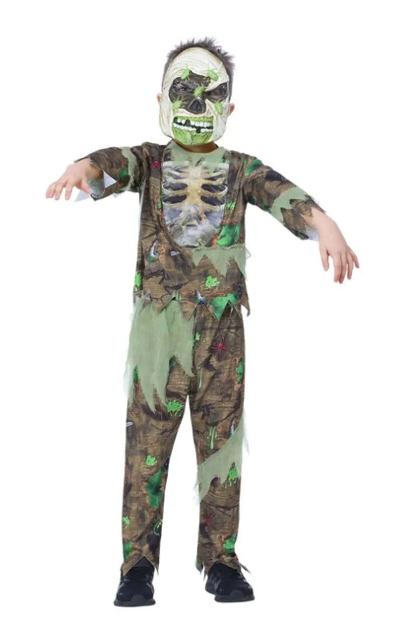 Childrens Deluxe Bug Zombie Costume