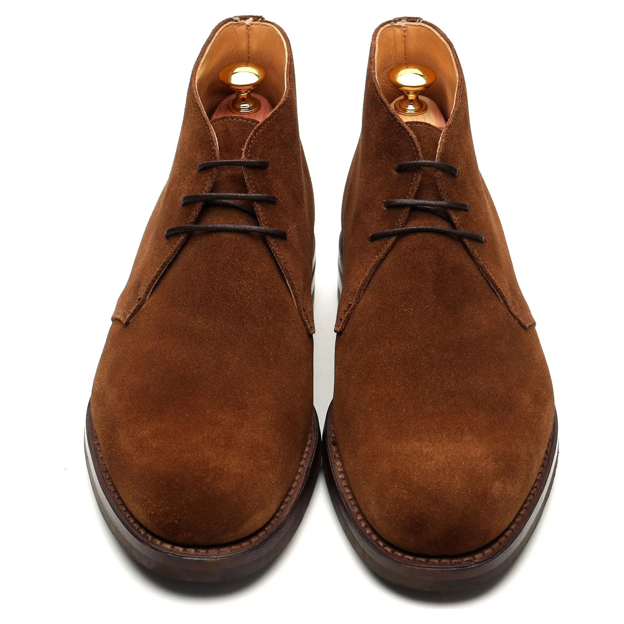 'Chiltern' Snuff Brown Suede Chukka Boot UK 7 E