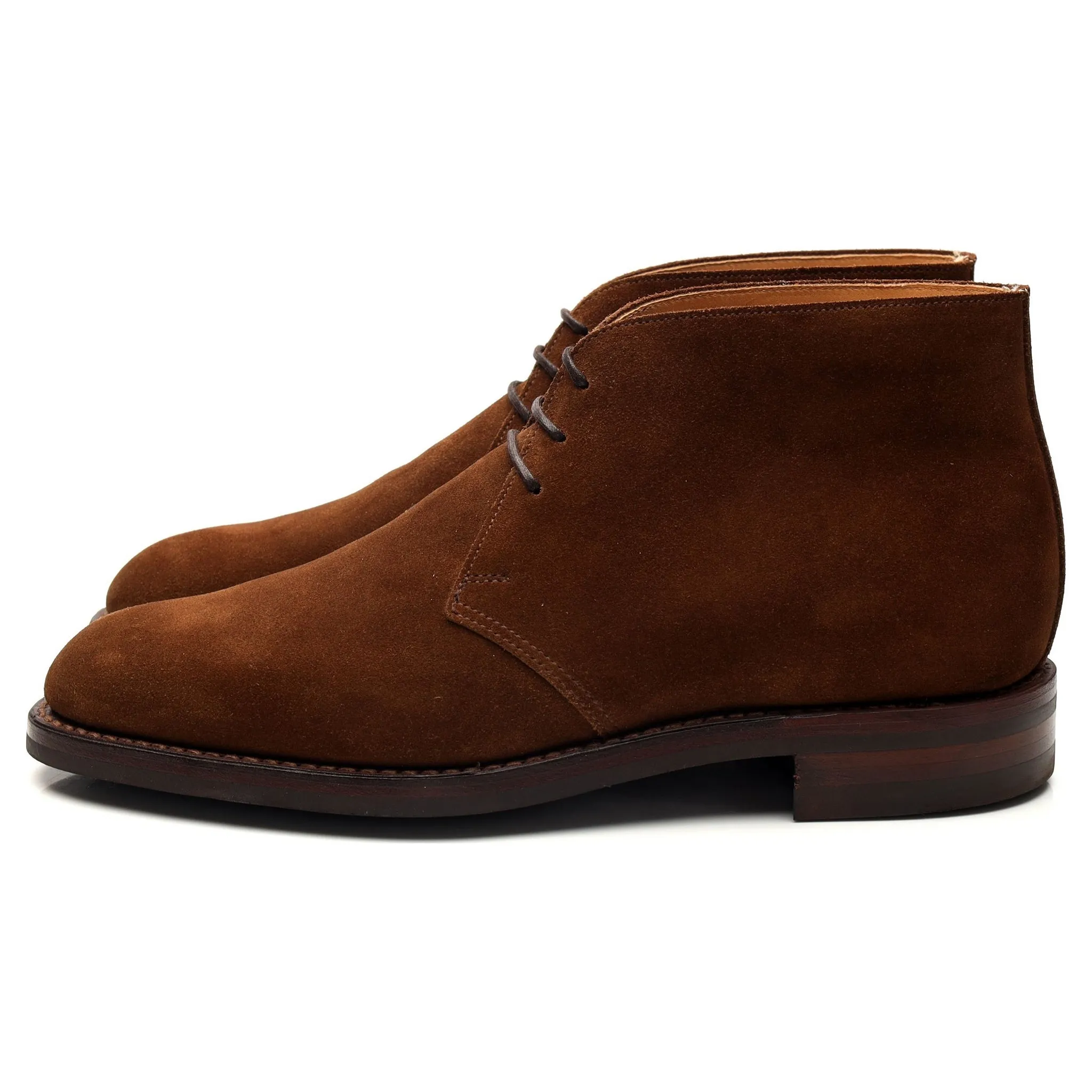 'Chiltern' Snuff Brown Suede Chukka Boot UK 7 E